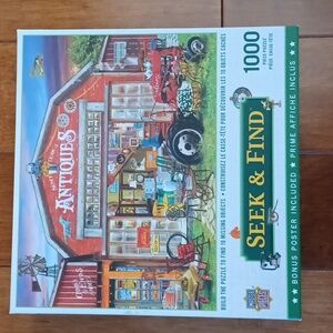 🧩Antiques For Sale Seek & Find 1000 Piece Puzzle (-1)